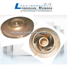 copper sand casting part,impeller